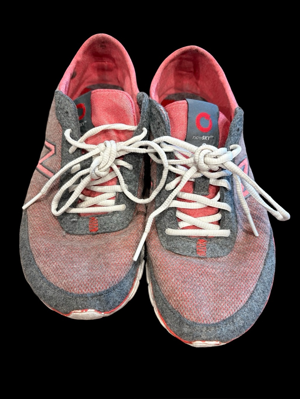 newSkrin Pink and Gray Women's Athletic Sneakers
